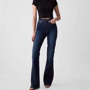 NWOT Gap High Rise '70s Flare Jeans